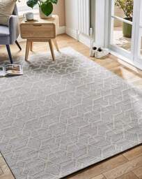 Lennox Indoor and Outdoor Rug Grey - Homemaker - Size: 120X170 - thumbnail 1