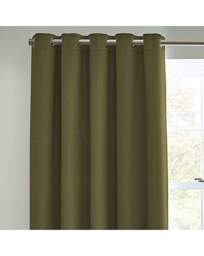 Furn. Dawn Blackout Thermal Curtains Olive - furn. - Size: 229 x 229cm - thumbnail 3