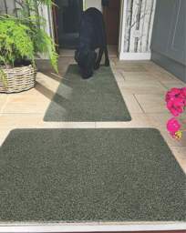 My Mat Washable Cotton Doormat Sage - My Mat - Size: 50X75 - thumbnail 5