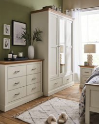Julipa Ashford 4 Piece Bedroom Package Cream - Julipa - thumbnail 1