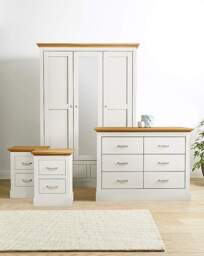 Julipa Ashford 4 Piece Bedroom Package Cream - Julipa - thumbnail 3