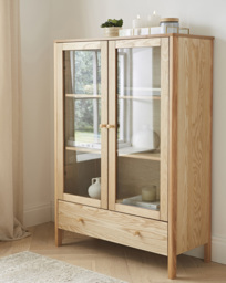 Lindfield Display Unit Light Wood - JD Williams