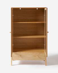 Lindfield Display Unit Light Wood - JD Williams - thumbnail 2