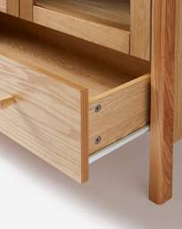 Lindfield Display Unit Light Wood - JD Williams - thumbnail 4