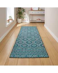 Catherine Lansfield Cameo Runner Green - Catherine Lansfield - Size: 61x170 - thumbnail 1