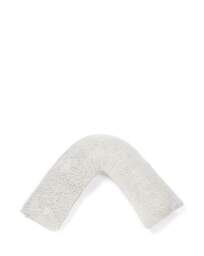 Huggleland Fluffy Fleece Teddy V Pillow Grey - Huggleland - Size: ONE SIZE - thumbnail 2