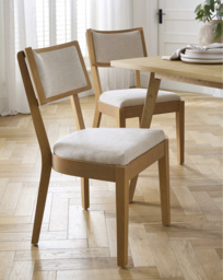 Maisie Pair of Dining Chairs Grey - JD Williams - thumbnail 1