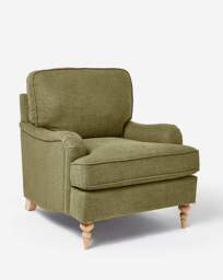Wisteria Fabric Armchair Green - JD Williams - thumbnail 2