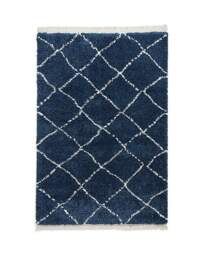 Think Rugs Boho Berber Rug Navy - Think Rugs - Size: 200X290 - thumbnail 4