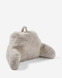 Cuddle Fleece Back Support Cushion Natural - JD Williams - thumbnail 2