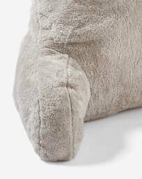 Cuddle Fleece Back Support Cushion Natural - JD Williams - thumbnail 3
