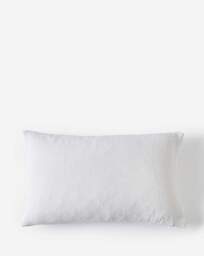 Fern. Quilted Floral Boudoir Cushion Cream - Julipa - Size: 30X50 - thumbnail 2