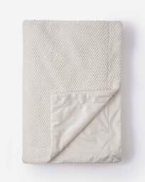 Bobble Fleece Throw - Cream Cream - JD Williams - Size: 130X150 - thumbnail 3