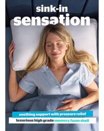 Silentnight Airmax 2PCK Memory Pillow White - Silentnight - Size: PAIR - thumbnail 5
