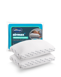 Silentnight Airmax 2PCK Memory Pillow White - Silentnight - Size: PAIR