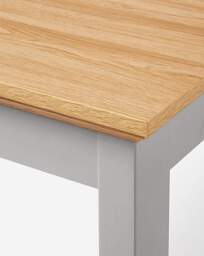 Julipa Table with 4 Ashford Chairs Grey/Grey - thumbnail 2