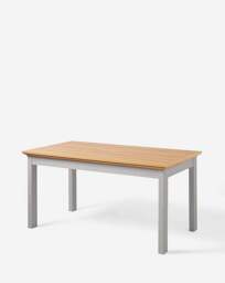 Julipa Table with 4 Ashford Chairs Grey/Grey - thumbnail 4