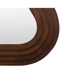 Gallery Hasker Wall Mirror Brown - Gallery Direct - thumbnail 3