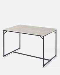 Mason Compact Dining Set with 2 Benches Grey - JD Williams - thumbnail 2