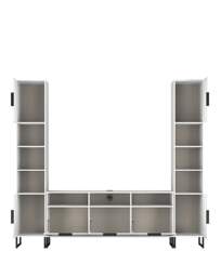 Hayden U-shape Media Unit White - Welcome - thumbnail 2