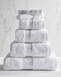 Egyptian Cotton 600gsm Towel White White - JD Williams - Size: Pair Face Cloths