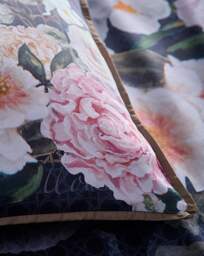 LLB Bouquet List Duvet Cover Set Navy - Laurence Llewelyn-Bowen - Size: S KING - thumbnail 4