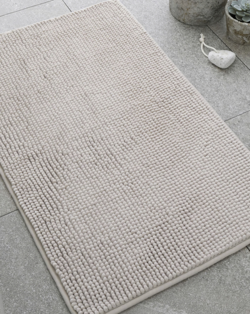 CL Bobble Bath Mat 50x80cm Natural - Catherine Lansfield - image 1