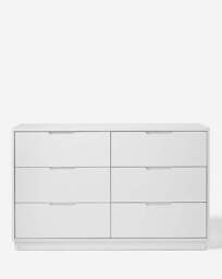 Ellia Large Chest of Drawers White - JD Williams - thumbnail 3