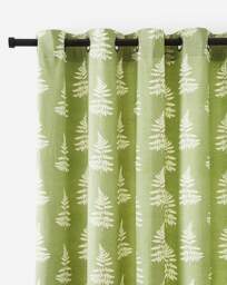 Sundour Esher Eyelet Curtains Green - Sundour - Size: 168 x 137cm - thumbnail 3