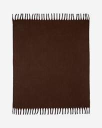 Faux Mohair Fringed Throw Chocolate - JD Williams - Size: 120X150 - thumbnail 3