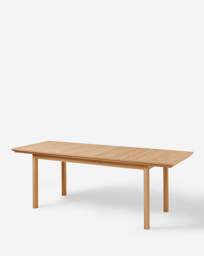 Julipa Extend Table with Everly Chairs Oak/Natural - Julipa - thumbnail 5