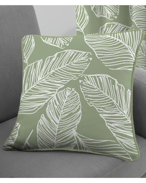 Fusion Matteo Filled Cushion Green - Fusion - Size: 43X43CM - image 1