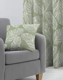 Fusion Matteo Filled Cushion Green - Fusion - Size: 43X43CM - thumbnail 2