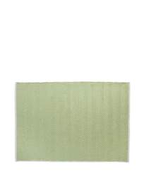 Woven Herringbone Indoor/Outdoor Rug Green - My Mat - Size: 80X150 - thumbnail 2