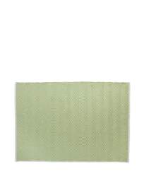 Woven Herringbone Indoor/Outdoor Rug Green - My Mat - Size: 80X150 - thumbnail 3
