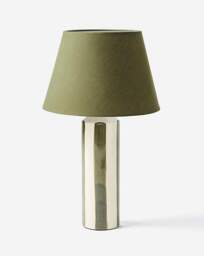 Suri Striped Ceramic Table Lamp Green - Gray & Osbourn - thumbnail 3
