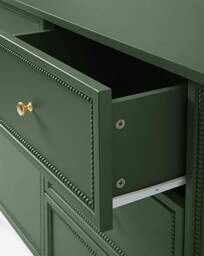 Darcy Bobbin Trim Large Sideboard Green - JD Williams - thumbnail 4
