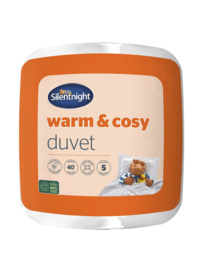Warm & Cosy 13.5 Tog Duvet White - Silentnight - Size: KING