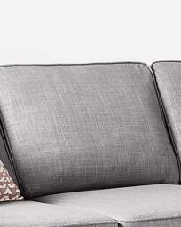 Hilliard Fabric Right Hand Corner Sofa Grey - thumbnail 2