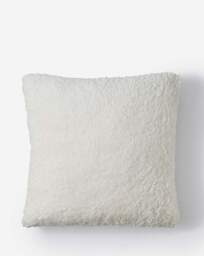 Checked Faux Mohair Cushion Green - JD Williams - Size: 45X45CM - thumbnail 2
