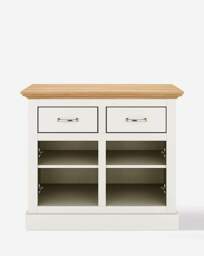 Julipa Ashford 2 Door 2 Drawer Sideboard Cream - Julipa - thumbnail 2