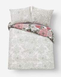 Florence Floral Duvet Cover Set Multi - JD Williams - Size: SINGLE - thumbnail 5