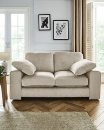 Hunter Chenille 2 Seater Sofa Cream - JD Williams - thumbnail 1