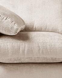 Hunter Chenille 2 Seater Sofa Cream - JD Williams - thumbnail 2