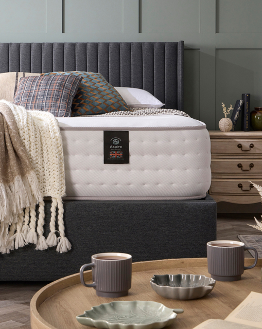 Aspire Cashmere & Cotton Mattress - Aspire - Size: S KING - image 1