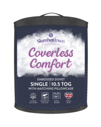 Slumberdown Herringbone 10.5 Tog Duvet Navy - Slumberdown - Size: SINGLE