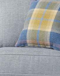 Julipa Chiltern Fabric 2 Seater Sofa Blue - Julipa - thumbnail 2