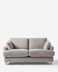 Joanna Hope Tilly Chenille 2 Seater Sofa Grey - Joanna Hope - thumbnail 4