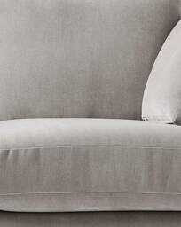 Joanna Hope Tilly Chenille 2 Seater Sofa Grey - Joanna Hope - thumbnail 3