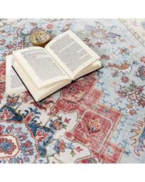 Marrakesh Washable Easy-Care Runner RED - Origins - Size: 67X200 - thumbnail 3